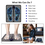 Foot Massager Pain Relief Wireless EMS Massage Mat Machine