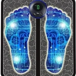 Foot Massager Pain Relief Wireless EMS Massage Mat Machine